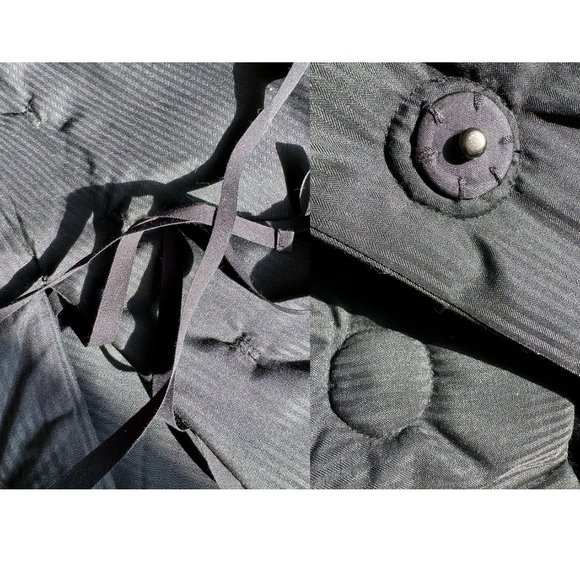 Ann Demeulemeester black deconstructed puffy duvet oversize coat maxi UNISEX - Picture 2 of 10